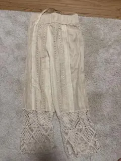 Eaphi PATTERN LACE EASY PANTS - メルカリ