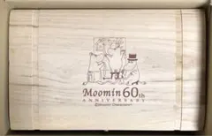 ムーミン60周年記念公式　木箱入マグカップセット　スナフキン&ミイ　未使用・美品