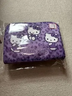 アベイルHello Kitty 圧縮できるトラベル収納ケース M パープル
