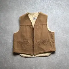 大藤氏着用！ ovy Carharttのダックベスト 裏ボア Lサイズ - メルカリ