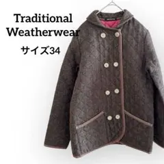 TraditionalWeatherwear キルティングジャケット サイズ34