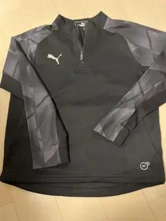 PUMA ハーフジップ トレーニングウェア ブラック140のサムネイル