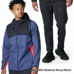 ★アンダーアーマー UAウインターニット 3レイヤー＆パンツ 上下セット L