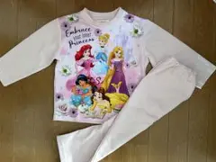 子供　女の子　プリンセス長袖パジャマ　110cm