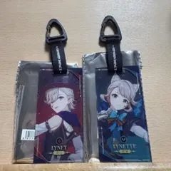 原神　韓国カフェ　カラビナ　アクリルキーリング　リネット　リネ　2点セット