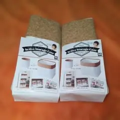 Active Storage Case M ホワイト/コルク×２