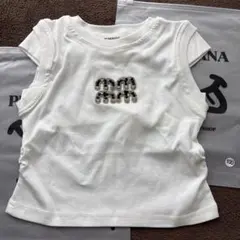 PUMEHANA ビジュー付きTシャツ 100