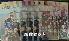 刀剣乱舞ONLINE クリアファイル セブンイレブン 30枚セット