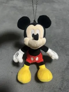 美品　ミッキーマウス キーホルダー 約15cm
