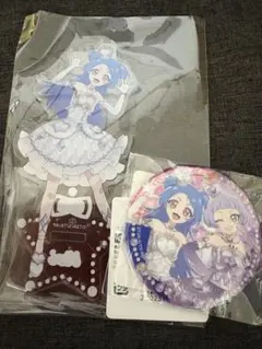 八王子ビビ　アクリルスタンドと缶バッジセット