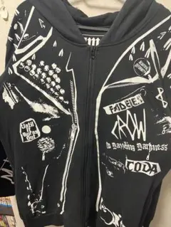 the GazettE HERESY限定 パーカー DOGMA 漆黒 HOODIE パーカー the gazette LXLサイズ 状態良好 ガゼット 20th