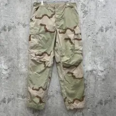 米軍　DCU　90s　デザートカモ　カーゴパンツ　古着　ベージュ　ブラウンM-R