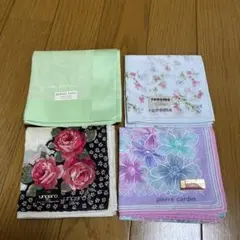 【新品】ハンカチ4枚　ウンガロ、レノマ他