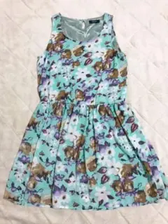 Discord花柄ワンピ　Fサイズ