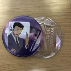 USJ 名探偵コナン コレクタブル缶バッチ2024 毛利小五郎