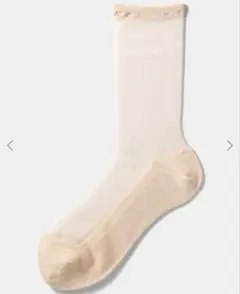 【新品未使用】2足セット tutuannaストッキング風シースルーソックス