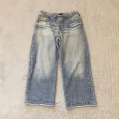 NO!JEANS ローズバッド購入プリントスウェットデニムウエストゴムのサムネイル