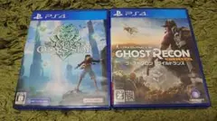 PS4 ソフト 2本セット ワンピース オデッセイ ゴーストリコンのサムネイル