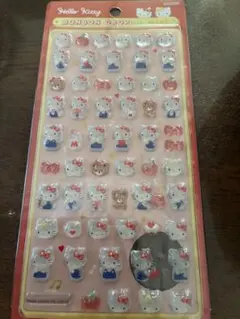 【正規品】ボンボンドロップシール ミニ ハローキティ レッド　サンリオ