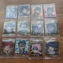 ナルト キャラクター ステッカー 12枚セット ウエハース シール NARUTO