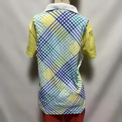 VIVA HEART ゴルフポロシャツ チェック柄 42