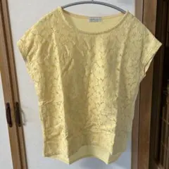 earth music & ecology イエロー 半袖トップス