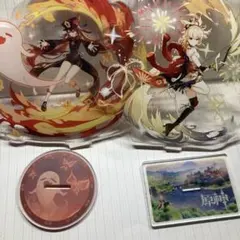 原神 胡桃 宵宮 アクリルスタンド