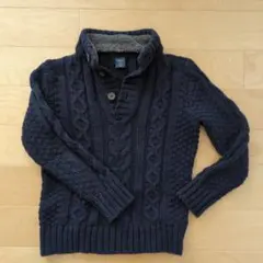 GapKids 120cmセーター紺色