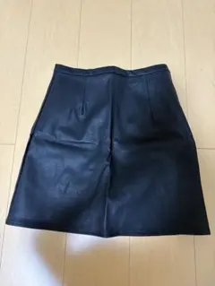 GRL フェイクレザー タイトスカート ブラック