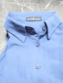PATO LAGO ネイビー ロングシャツ 長袖