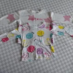 長袖Tシャツ 80cm 2枚セット