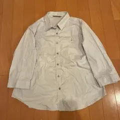 EAST BOY 七部シャツ ブラウス ホワイト15号