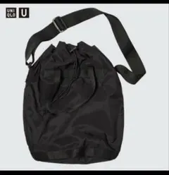 【タバコ臭有】ユニクロ Uバケットバッグ斜めがけ×ショルダーバッグ2wayラージ