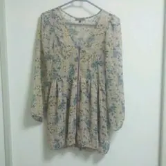 プロポーションボディドレッシング 花柄ワンピース