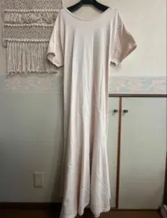 ローリーズファーム　バックオープンフレアワンピース