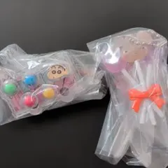 짱구 だがしんちゃん ミニチュアチャーム 2種