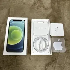 iPhone12 mini グリーン　空箱　付属ケーブルなど