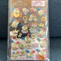 ウサハナ 金箔ぷっくりシール サンリオ