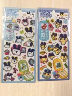 【正規品】平成はっぴーフォンステッカー　たまごっち　まめっち・みみっち