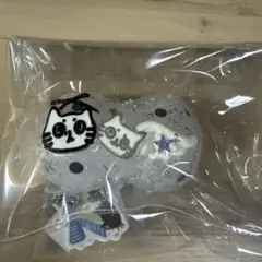 Hijojowo 猫 白 黒 リボン ココオイル スクイーズ レア スクイーズ