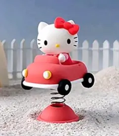ハローキティ　スイング　マスコット　車
