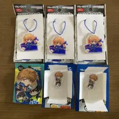 ブルーロック 國神練介 キーホルダー、缶バッジ、アクリルスタンド6個セット
