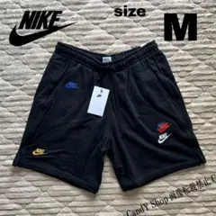 NIKE ナイキ ハーフパンツ スウェット 黒 ブラック ボトムス Mのサムネイル