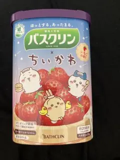バスクリン ちいかわ いちごの香り 薬用入浴剤 522g