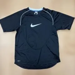 激レア美品！ Nike Football トレーニングウェア ロゴ ブラック Lのサムネイル