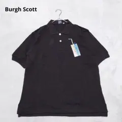 C8-3350　ポロシャツ　シンプル　コットン　L【Burgh Scott】
