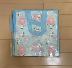 【新品・未使用】スヌーピー SNOOPY 保冷保温 バック ブルー