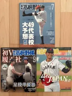 報知高校野球 2019年　3冊セット