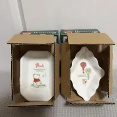 一番くじ くまのプーさん H賞 ミニチュアプレート 2種セット