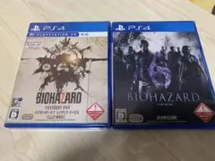 PS4 バイオハザード6と7のセット